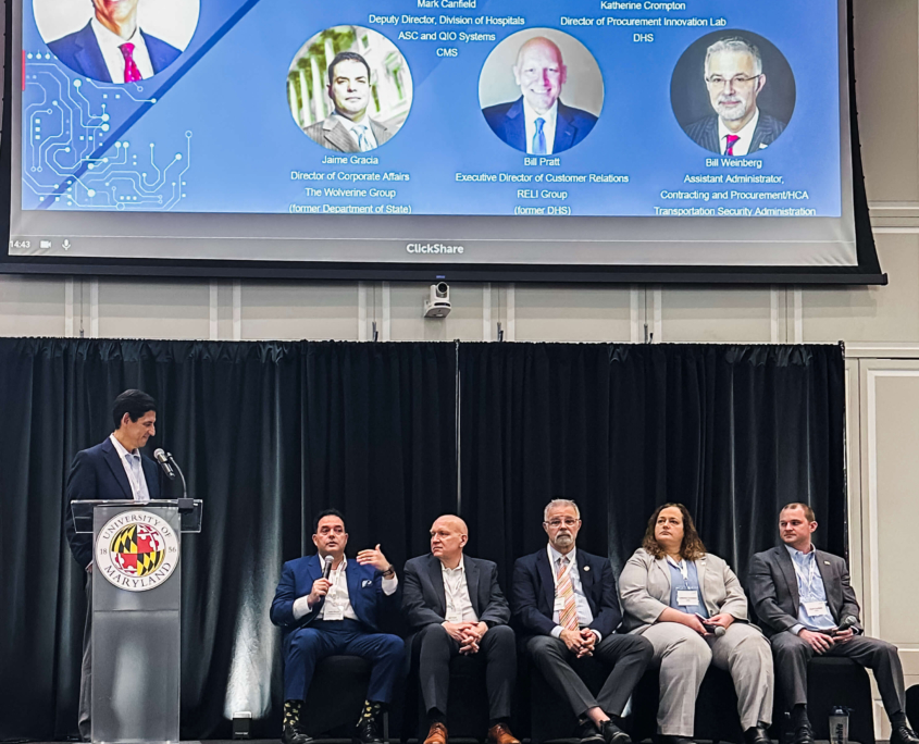 Kirk Macchiavello took center stage as a moderator on the panel, guiding insightful discussions and fostering collaboration among industry experts.