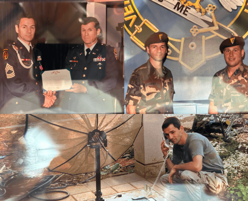 A collage of Veterans images